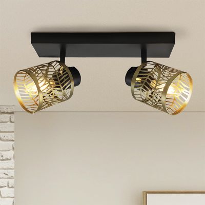 Faretto da soffitto in ottone metallo, Marli