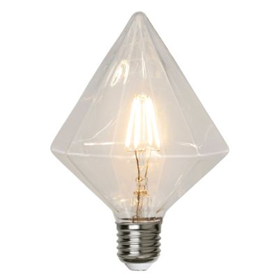 Lampadina LED E27 diamante Finley, 3,2 Watt, 2700K (Bianco caldo extra)