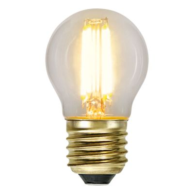 Lampada a sfera E27 dimmerabile a 3 gradini, 4w bianco extra atmosferico