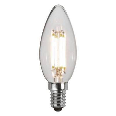 Lampadina a candela E14 dimmerabile a 3 gradini, 4w bianco caldo (3000k)