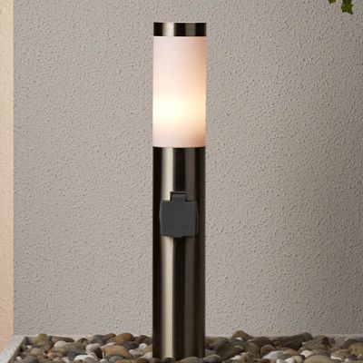 Lampada da esterno in nichel in plastica, Tom, IP44