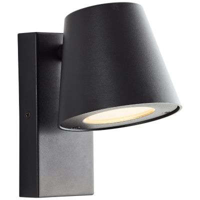Lampada da esterno nera metallo, Wies, IP44