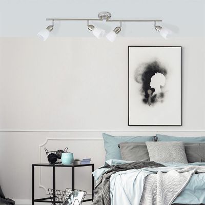 Faretto da soffitto cromato metallo, Ingo