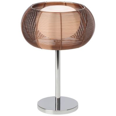 Lampada da tavolo di bronzo moderna, Amela, con interruttore