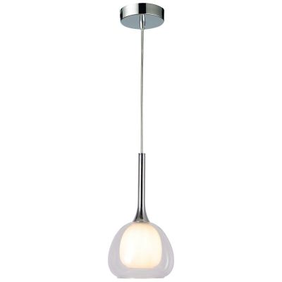 Lampada a sospensione cromata moderna, Emmelien