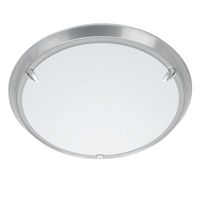 Lampada da soffitto grigia in vetro, Elene