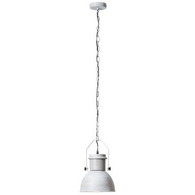 Lampada a sospensione grigia industriale, Jezze