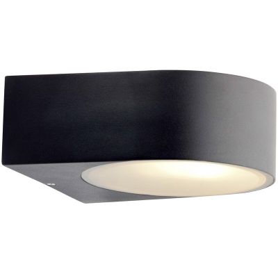 Lampada da esterno nera metallo, Alicha, IP44