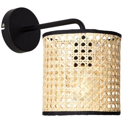 Applique da parete marrone rustica, Emmelie
