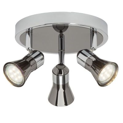 Faretto da soffitto cromato metallo, Levijn