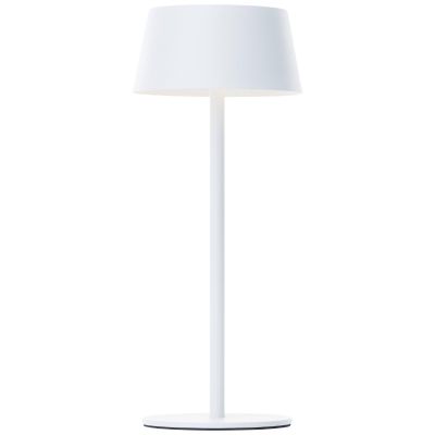 Applique da esterno solare bianca moderna, Soumaya, 4W, 3000K LED, IP44, dimmer in 3 fasi