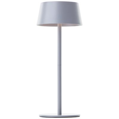 Applique da esterno solare grigia moderna, Soumaya, 4W, 3000K LED, IP44, dimmer in 3 fasi