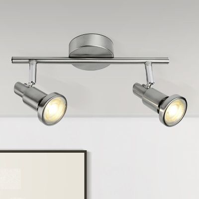 Faretto da soffitto cromato metallo, Robel, 7W, 3000K LED