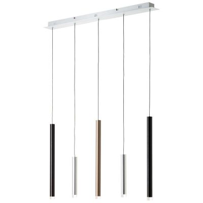 Lampada a sospensione argenta moderna, Olivia, 4W, 3000K LED