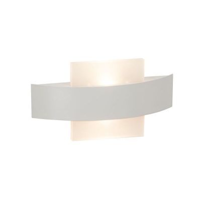 Applique da parete bianca in plastica, Florencia, 3,5W, 3000K LED