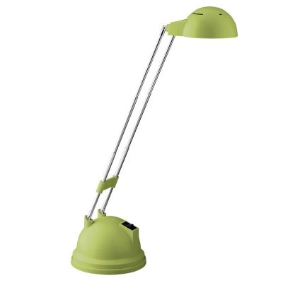 Lampada da scrivania verde moderna, Louna, 6W, 2700K LED, con interruttore