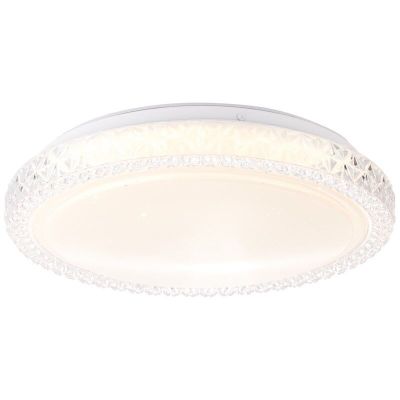 Plafoniera bianca moderna, Baki, 12W, 3000K LED