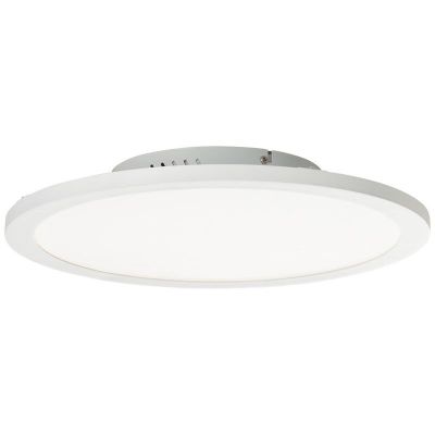 Plafoniera bianca moderna, Bonny, 24W, colore regolabile LED, con telecomando