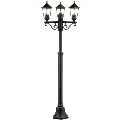 Lampada da esterno nera classica, Radha, IP44