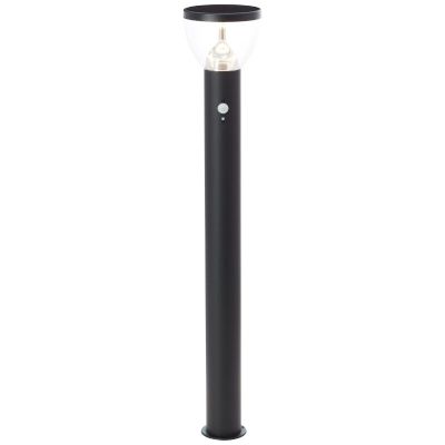 Lampione da giardino solare nero moderno, Saar, 3W, 3000K LED, IP44