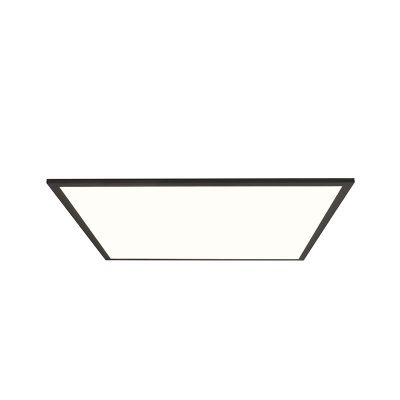 Plafoniera a pannello LED nera moderna, Bojan, 40W, 4000K LED