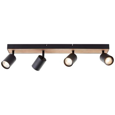 Faretto da soffitto nero moderno, Leendert