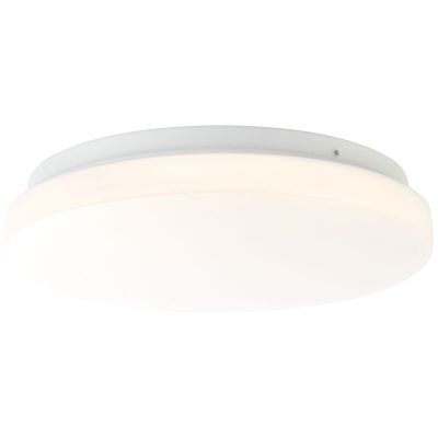 Plafoniera bianca in plastica, Julie, 12W, 3000K LED