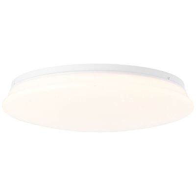lampada da soffitto con sensore bianca in plastica, Julie, 18W, 3000K LED