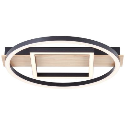 Plafoniera marrone design, Konrad, 20W, 3000K LED