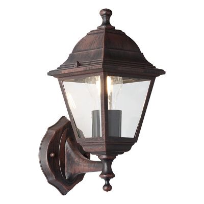 Lampada da esterno color ruggine classica, Esteban, IP44