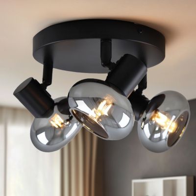 Faretto da soffitto nero design, Tanju