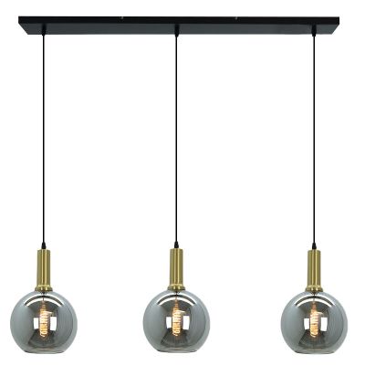 Lampada a sospensione grigia design, Giada
