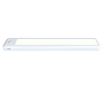 Lampada ricaricabile bianca in plastica, Saima, 2,4W, 2700K LED