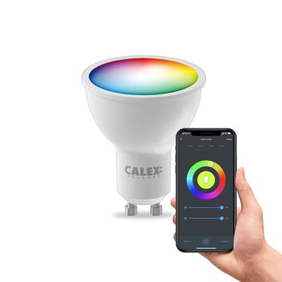 Calex lampadina LED smart GU10 4,9W, RGBW