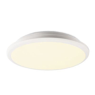 Plafoniera nera in plastica, Joachim, 24W, 3000K LED