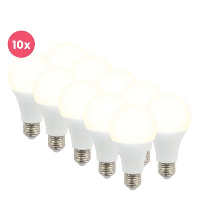 Confezione da 10 Lagiba lampadina LED E27 Bradley, 15W, 4000K
