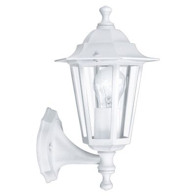 Lampada da esterno bianca in alluminio, Alieke, IP44