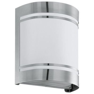 Lampada da esterno argenta in vetro, Aartje, IP44