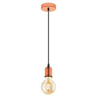Lampada a sospensione in rame metallo, Christel