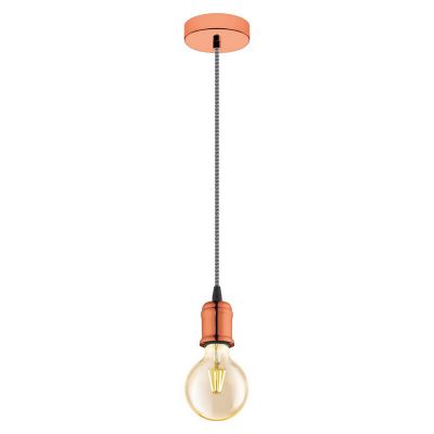Lampada a sospensione in rame metallo, Christel