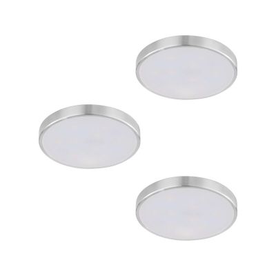 Luce sottopensile cucina argenta in alluminio, Vanya, 2W, 3000K LED