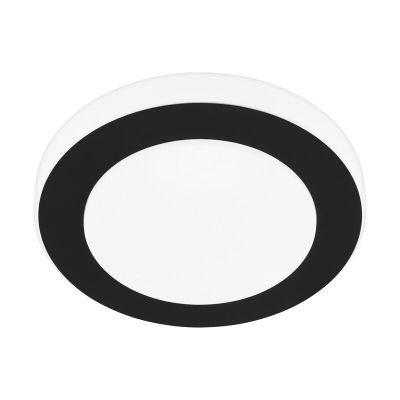 Plafoniera bianca in acciaio, Amina, 11W, 3000K LED, IP44