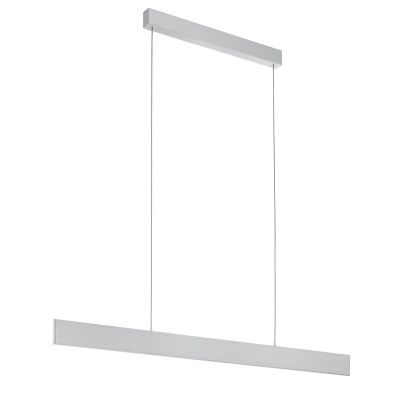 Lampada a sospensione grigia in alluminio, Rick, 21W, 3000K LED