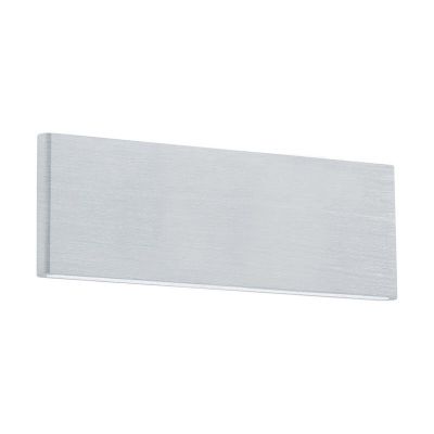 Applique da parete in nichel in alluminio, Rick, 4W, 3000K LED
