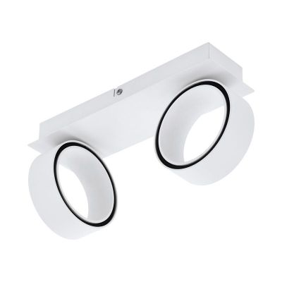 Faretto da soffitto cromato in alluminio, Gabi, 5W, 3000K LED
