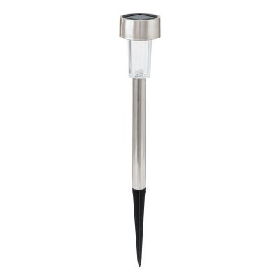 Faretto da giardino argento in acciaio inossidabile, Zora, 0,5W, 3000K LED, IP44, con interruttore