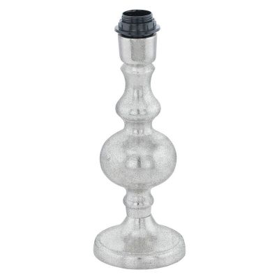 Lampada da tavolo senza paralume in nichel in alluminio, Mason, con interruttore