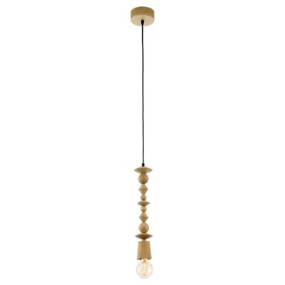 Lampada a sospensione in legno, Abel