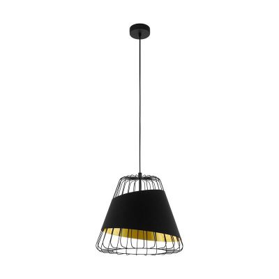 Lampada a sospensione nera metallo, Joost
