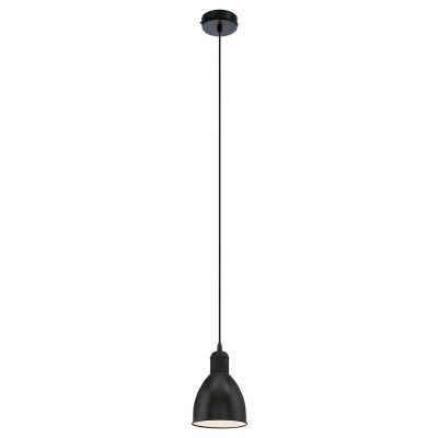 Lampada a sospensione nera metallo, Lavinio